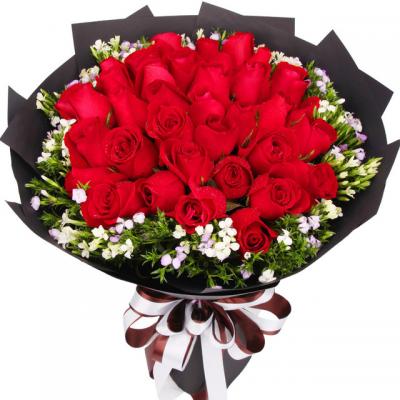 爱你一生 - 33朵卡罗拉红玫瑰