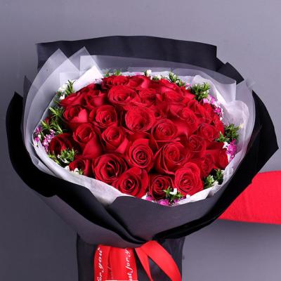 浪漫速递 - 33枝卡罗拉红玫瑰